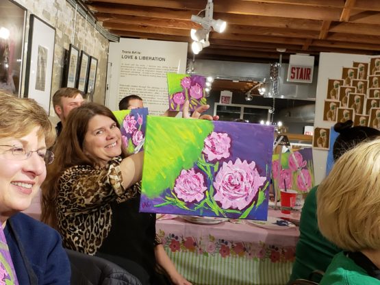 BYOB Paint and Sip Chicago @Andersonville Galleria