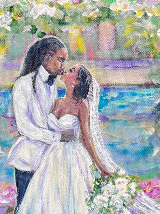 Live wedding painter chicago