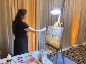 Live Wedding Painter Chicago & Midwest
