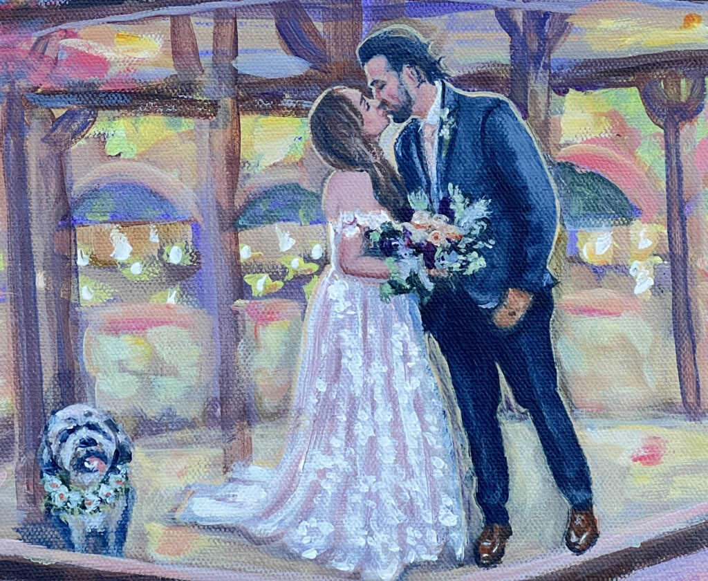 Wedding Live portraits